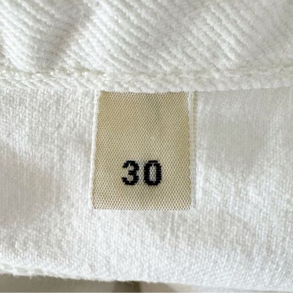 Citizens of Humanity COH Emerson Slim Boyfriend Jeans in White Size 30 - Picture 10 of 14